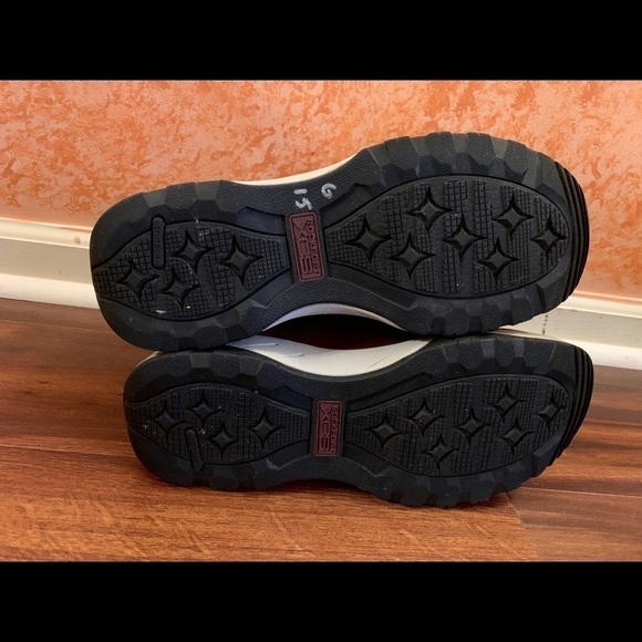 ROCKPORT Purple Leather Ankle Sneakers Size 10 - Picture 14 of 16